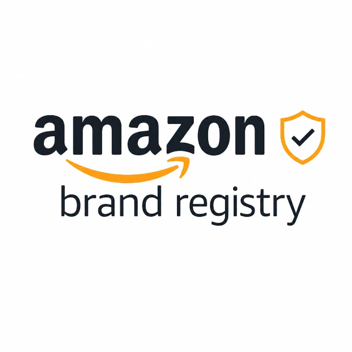 Amazon Brand Registry resource link for sellers managing trademark protection, brand ownership, listing control, and intellectual property support.