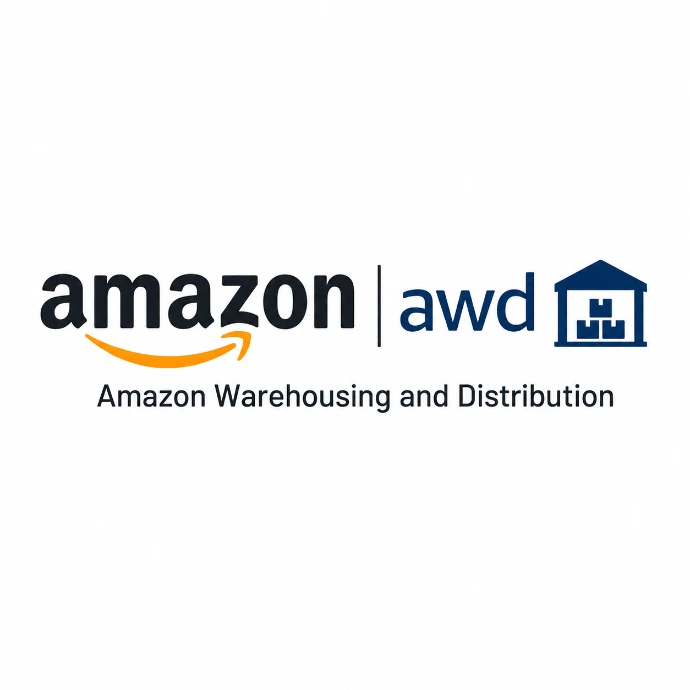 Amazon Warehousing and Distribution resource link for sellers managing bulk inventory storage, replenishment, FBA flow, and fulfillment planning.